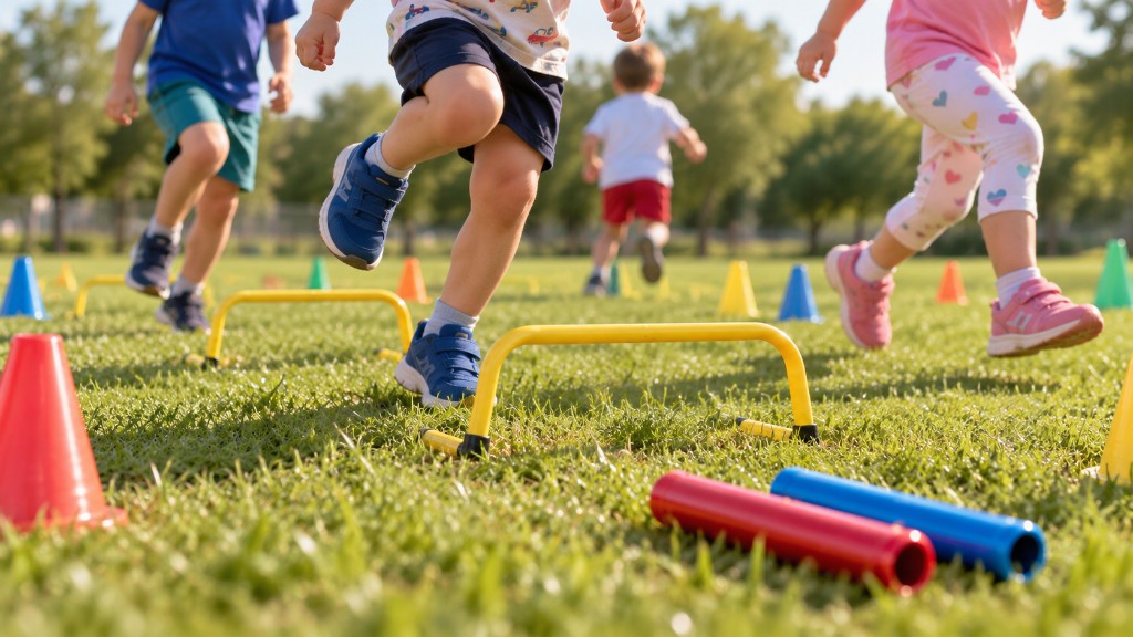 Lekkoatletyka na wesoło w Przedszkolu Ul - Przedszkole Ul w Biskupicach Podgórnych